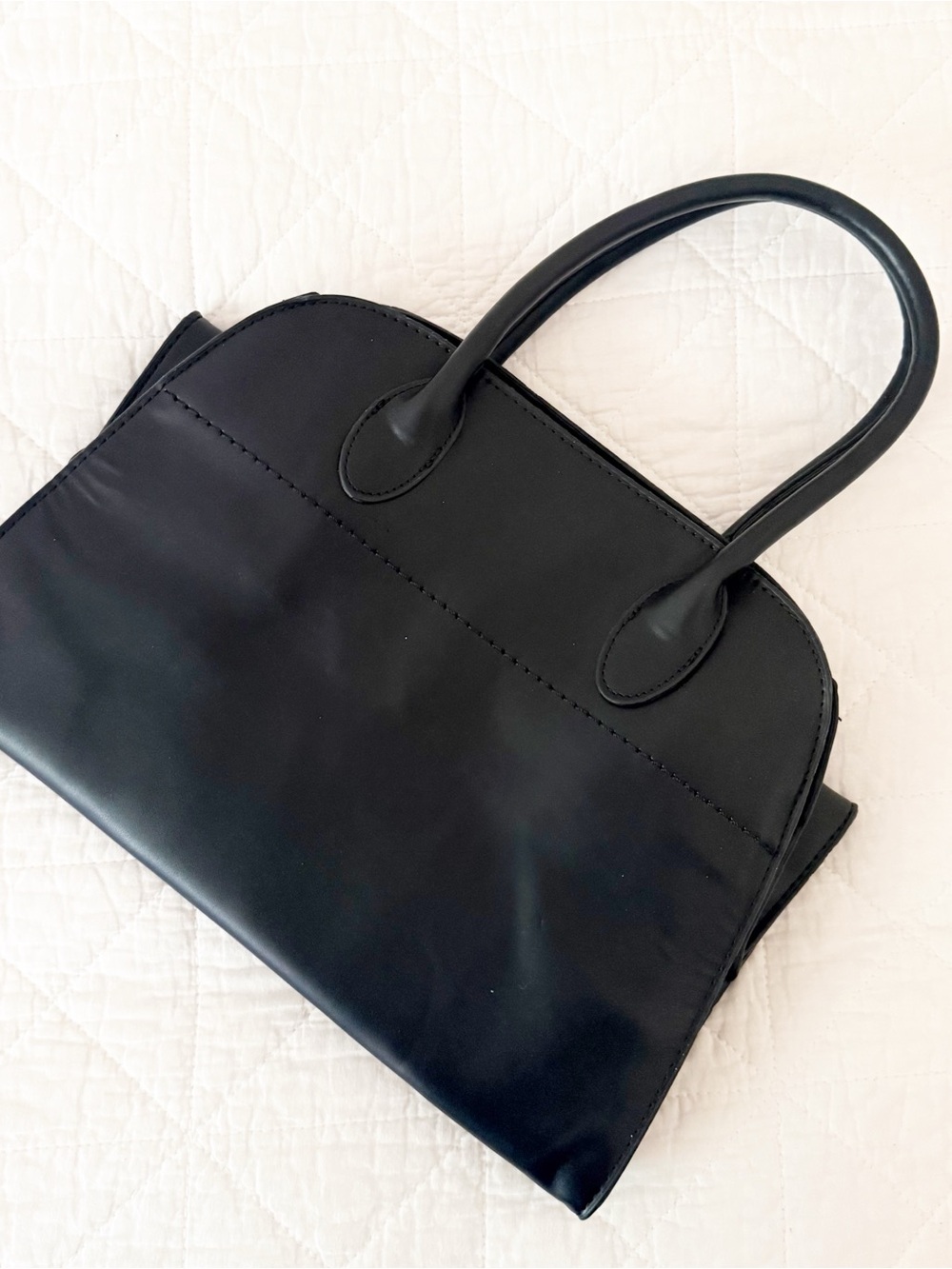 NEW Classic Black Women's Top-Handle Tote NWOT